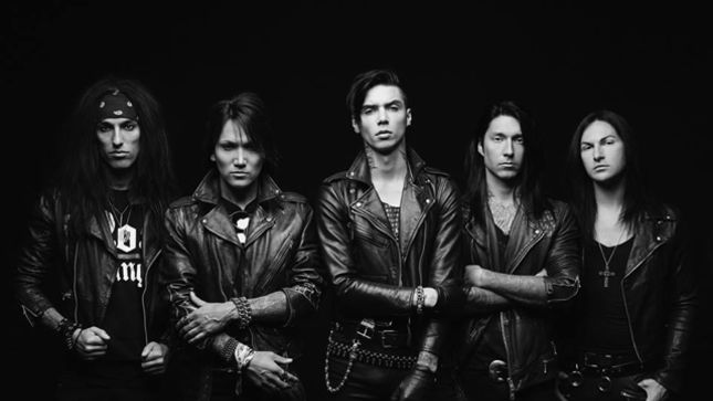 BLACK VEIL BRIDES Announce Black Mass 2015 Tour Dates; North American Run Slated For February With MEMPHIS MAY FIRE, GHOST TOWN