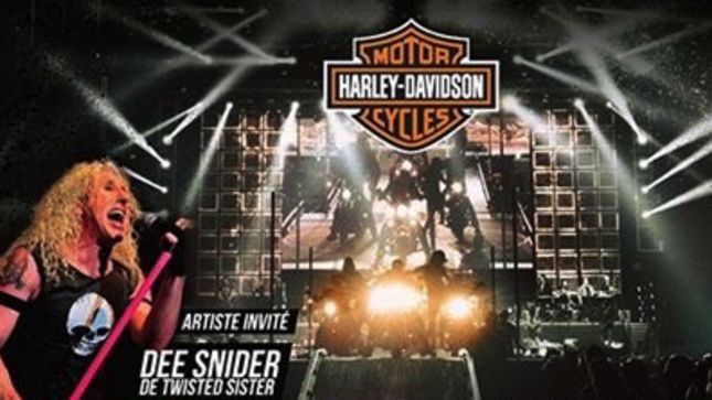 TWISTED SISTER Frontman DEE SNIDER To Appear At 2015 Harley Show In Montreal