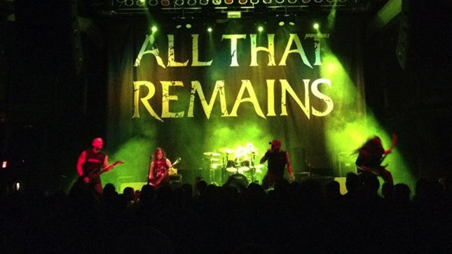 ALL THAT REMAINS Streaming Audio Sample Of New Music