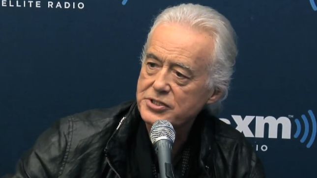 LED ZEPPELIN Guitar Legend JIMMY PAGE Takes Part In SiriusXM Town Hall Q&A; Video Streaming