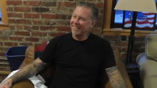 METALLICA Frontman James Hetfield Talks Overcoming Fear And Being A Role Model At 50 In New Video Interview