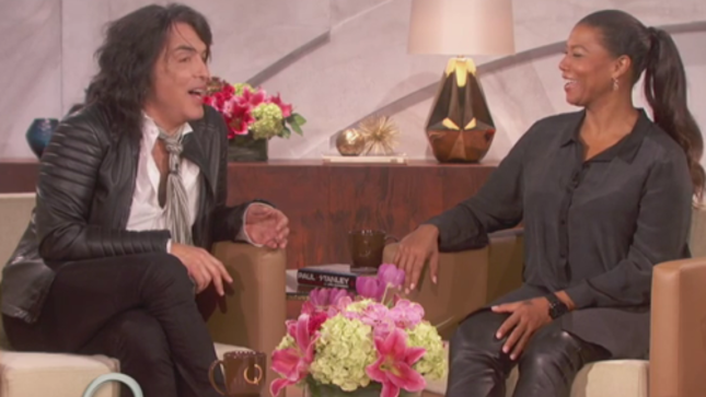 PAUL STANLEY Faces The Music On The Queen Latifah Show - "The Phantom Of The Opera Was A Turning Point For Me"