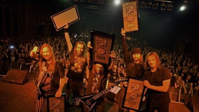 CHILDREN OF BODOM Receive Finnish Gold Award For Halo Of Blood