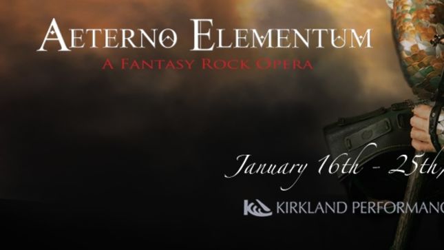  Aeterno Elementum - The Fantasy Rock Opera Prepares for January Show