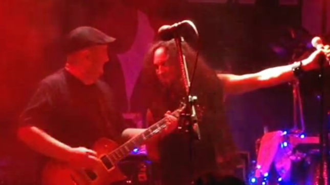 DEATH ANGEL - Original Guitarist Gus Pepa Joins Band On Stage In San Francisco; Fan-Filmed Video Posted 