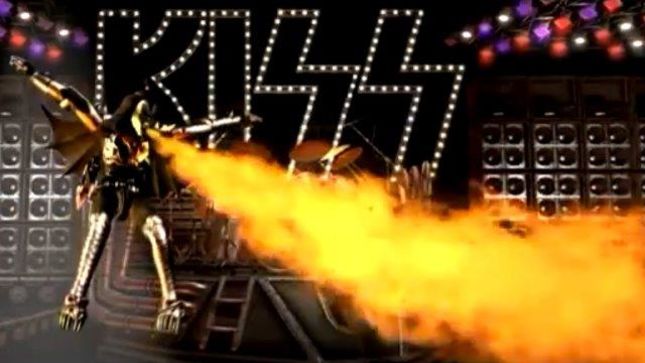 KISS - Unreleased Farewell Tour Animation Surfaces To Promote Rock Auctions