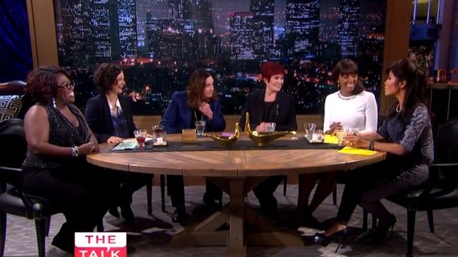 OZZY, SHARON OSBOURNE Discuss Hellgate, Knighthood, U2 Comments On The Talk Late Night Edition; Video