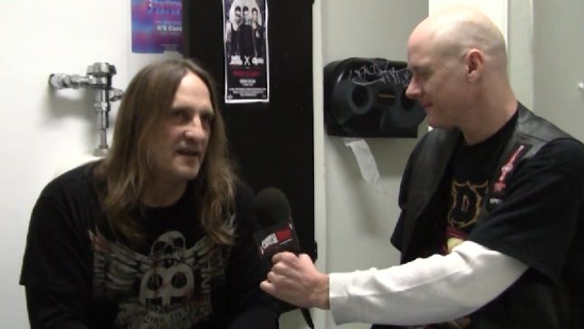 EXODUS Drummer Tom Hunting Talks Band's Career - "I Feel Fortunate To Be In A Band That's Made 10 Records... That's A Story... That's A Journey"; Video Interview Streaming