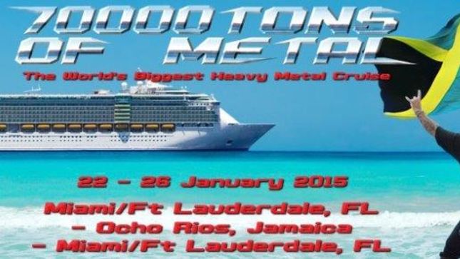 SOULFLY, RIOT Added To 70000 Tons Of Metal Cruise