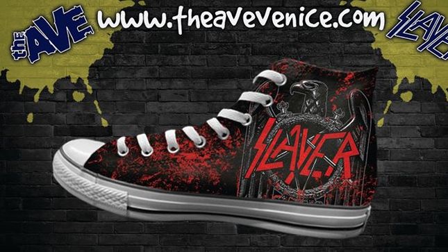 SLAYER - New Converse / Vans Shoe Designs Available Via The Ave