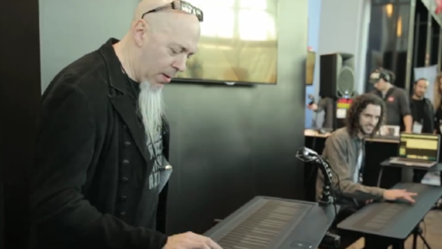 DREAM THEATER - Footage Of Keyboardist Jordan Rudess' ROLI Seaboard Demo At NAMM 2105 Posted