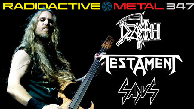 TESTAMENT Bassist Steve DiGiogio Discusses Time In DEATH On Radioactive Metal; Audio Streaming