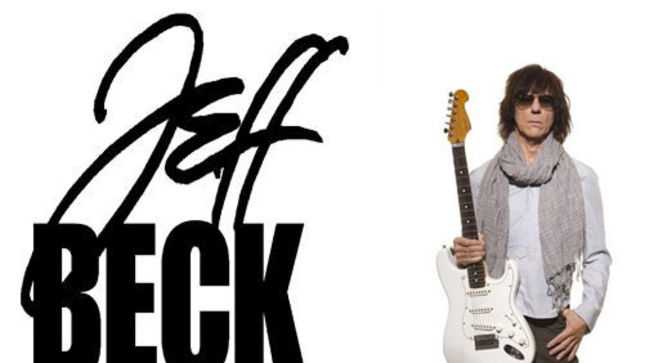 JEFF BECK Signs Exclusive Book Publishing Deal