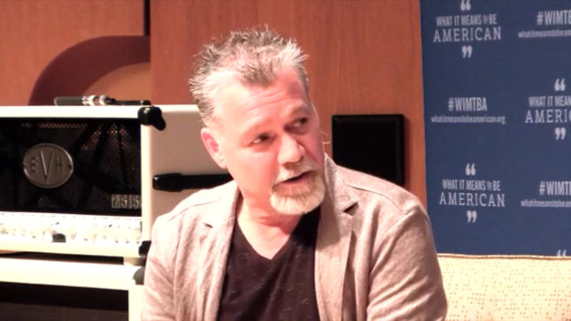EDDIE VAN HALEN On The Future Of VAN HALEN - “I’d Love To Make A Studio Record… I Don’t Know What DAVID LEE ROTH Is Up To Now”
