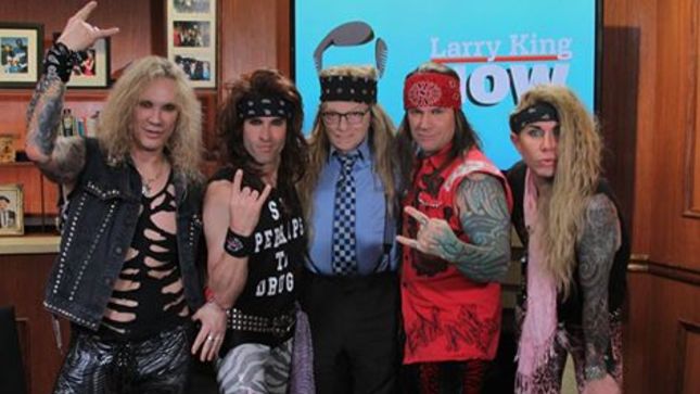 STEEL PANTHER Guest On Larry King Now; Video Streaming