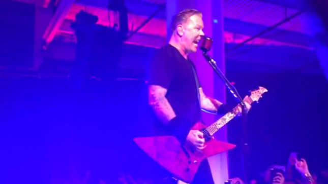 METALLICA Offer Free Download Of Salesforce Surprise Party Performance; Audio