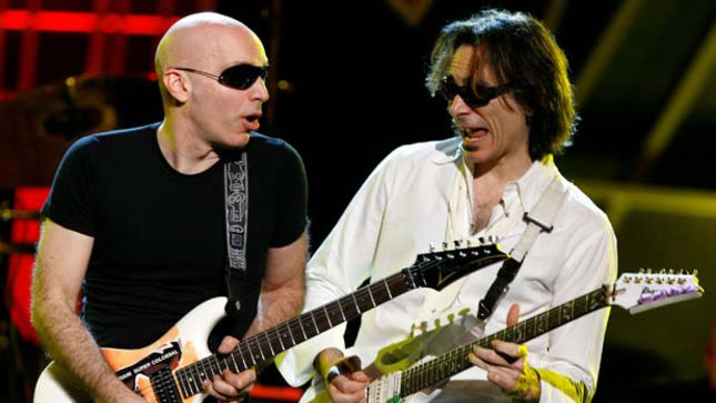JOE SATRIANI And STEVE VAI To Host Benefit Concert With Special Guests ANIMALS AS LEADERS