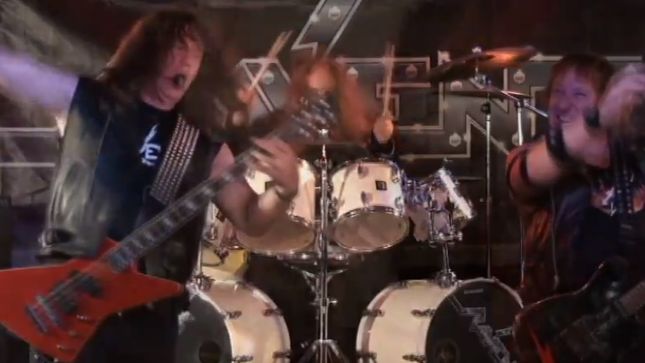 RAVEN Unleashes “Battle March/Tank Treads (The Blood Runs Red)” Video