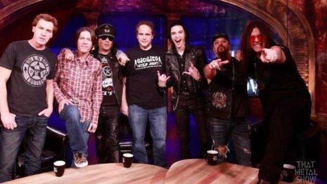 ANDY BIERSACK, TAIME DOWNE, MARK SLAUGHTER Guest On This Week's That Metal Show