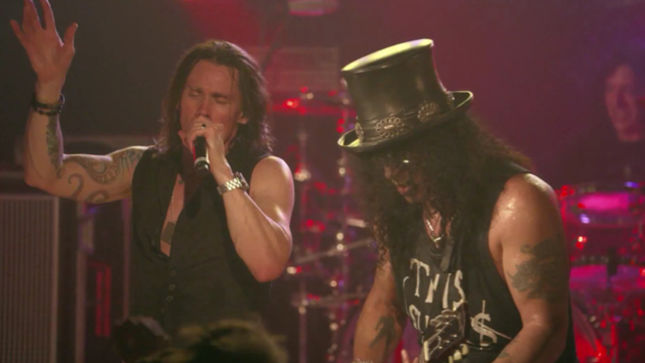 SLASH Featuring MYLES KENNEDY AND THE CONSPIRATORS - New Video Trailer For Live At The Roxy Now Streaming