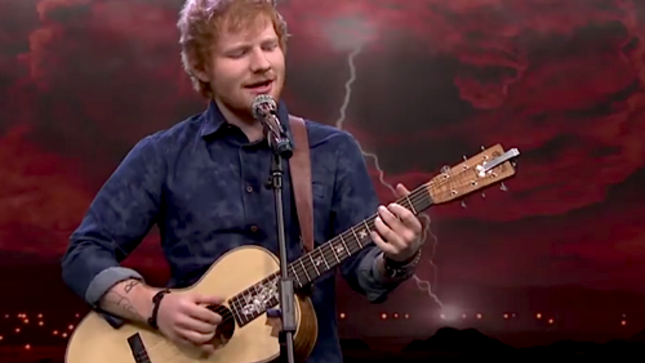 ED SHEERAN Sings IRON MAIDEN AND LIMP BIZKIT On The Tonight Show Starring Jimmy Fallon 