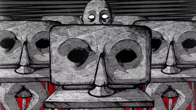 THE EXPLODING EYES ORCHESTRA Premier "Two-Zero 13" Animated Music Video