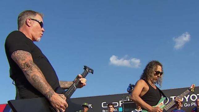 METALLICA Perform “The Star-Spangled Banner” At X Games Austin 2015; Video Available