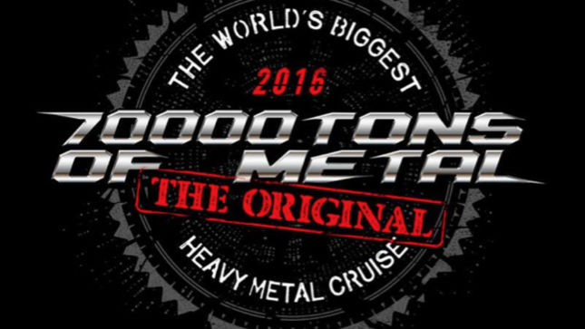 TÝR, HAMMERFALL Added To 70000 Tons Of Metal 2016; General Public Booking Now Open