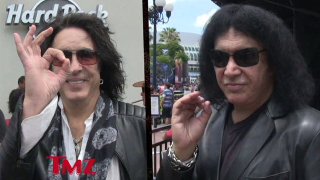 KISS’ Gene Simmons And Paul Stanley Report On How Much Action Goes On At Comic Con; Video