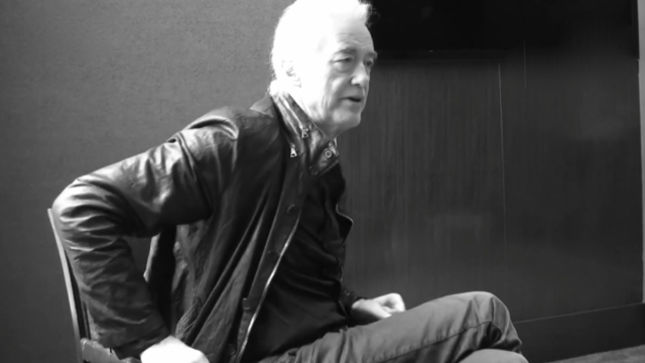 JIMMY PAGE Discusses Rumoured LED ZEPPELIN Rehearsals - “It Actually Became A Total Nightmare”; Metal XS Video Interview Streaming