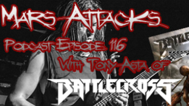 BATTLECROSS Guitarist Tony Asta Guests On Mars Attacks Podcast; Audio