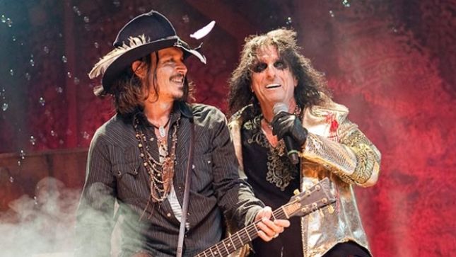 HOLLYWOOD VAMPIRES Supergroup Featuring ALICE COOPER, JOE PERRY, JOHNNY DEPP Announce Live Dates