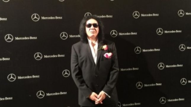 GENE SIMMONS Launches Fashion Line At Madrid Mercedez Benz Fashion Show; Photos Available