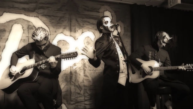 GHOST Perform Acoustically In Seattle; Video Streaming
