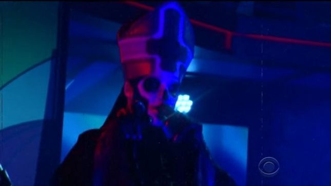 GHOST Make Their Late Night Television Debut On The Late Show With Stephen Colbert; Video