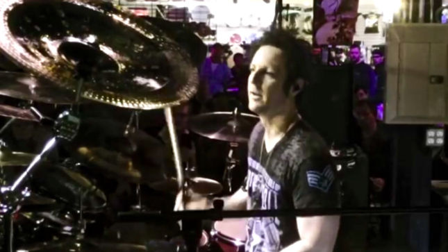 ALICE COOPER Drummer GLEN SOBEL Live At DrummerFest 2015; Video