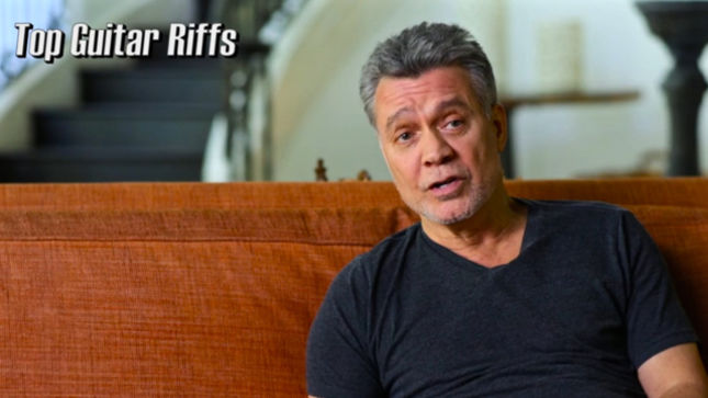 EDDIE VAN HALEN Picks His All-Time Favourite Guitar Riffs; Video