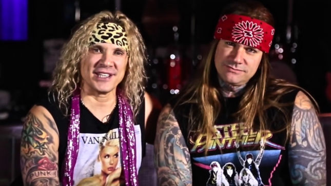 STEEL PANTHER - Live Acoustic Album Coming In February; Video