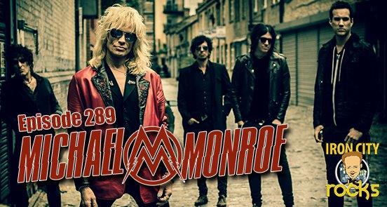 MICHAEL MONROE Guests On Iron City Rocks; Audio