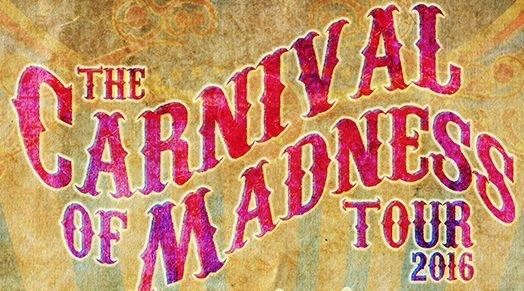 BLACK STONE CHERRY, SHINEDOWN, HALESTORM Join Forces For UK Carnival Of Madness 2016