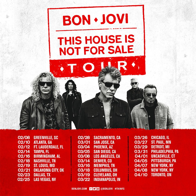 Bon Jovi New Dates In The Us Canada