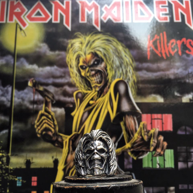 IRON MAIDEN - ‘Killers Eddie’ Ring Now Available From The Great Frog ...