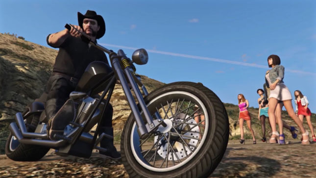 Late MOTÖRHEAD Frontman LEMMY Immortalized With Grand Theft Auto V Character; Video