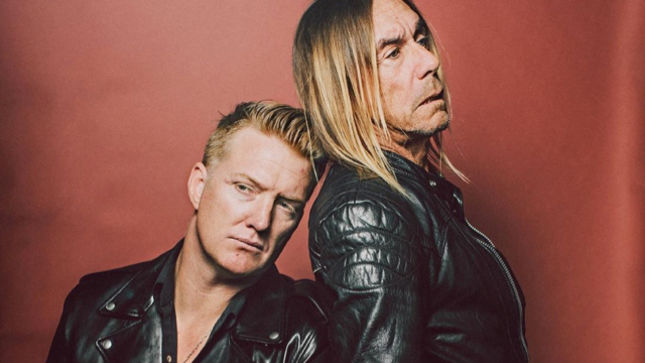 IGGY POP With JOSH HOMME - “Sunday” Music Video Posted