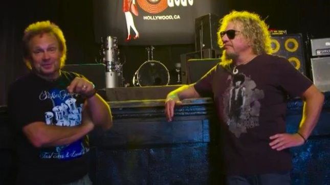 SAMMY HAGAR, MICHAEL ANTHONY - Behind The Scenes Footage From Rock & Roll Road Trip 