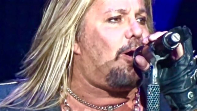 Former MÖTLEY CRÜE Frontman VINCE NEIL On Solo Career - "I'm Looking Forward To Recording More Stuff, But I'm Really A Road Singer"