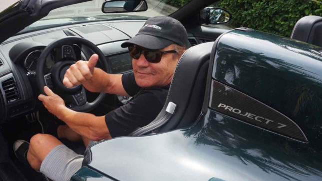 AC/DC Singer BRIAN JOHNSON Adds Jaguar Project 7 Supercar To Collection