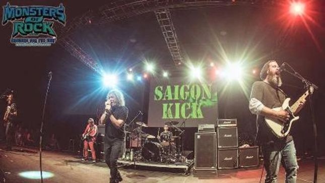 SAIGON KICK Guitarist JASON BIELER In Praise Of His Monsters Of Rock Cruise Shipmates - "Being A Great Musician Never Goes Out Of Style" (Video)