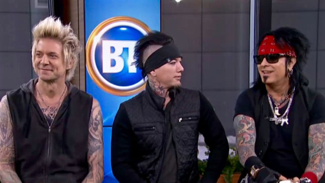 SIXX:A.M. Talk New “Rise” Single On Toronto’s Breakfast Television - “Right Now In The World, Things Feel Very Volatile”; Video