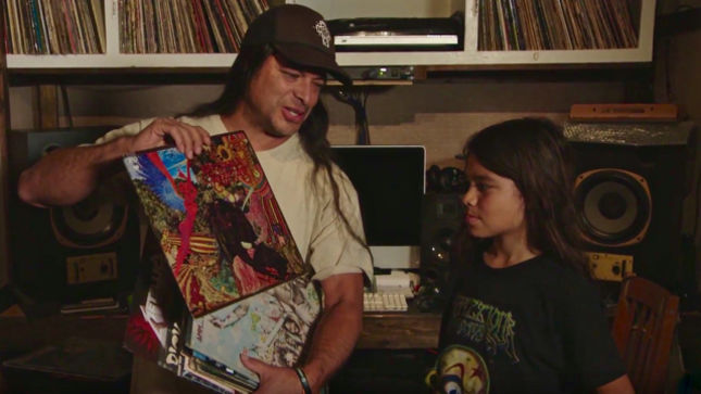 METALLICA’s Robert Trujillo And Son Tye Talk Vinyl - “Music Is History”; Video